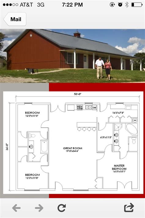 ranch style metal houses|morton house plans open floor.